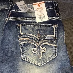 NWT Rock Revival jeans size 34x30 Straight